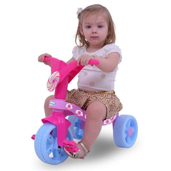 Triciclo Infantil Lolli Pop Xalingo Brinquedos - 1