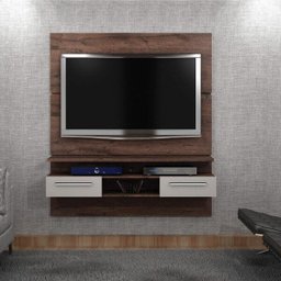 Painel para TV até 55 Polegadas 2 Gavetas Talismã Valdemóveis - 1