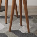 Ver imagem 3 de Conjunto 2 Mesas Apoio e Lateral Slim Patrimar Off White