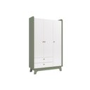 Ver imagem 2 de Guarda Roupa 3 Portas e 2 Gv T401 Kappesberg Verde