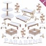 Kit Festa Mdf Branco - Linha Premium - 26 Peças - Maxdecor Decorações - 2