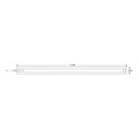 Ver imagem 2 de Luminária Pendente Slim Branco 117cm Led 45w 3000k Bivolt