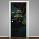 Ver imagem 1 de Adesivo para Porta Seja Mais Forte- 63X210Cm