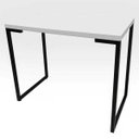 Ver imagem 1 de Mesa para Computador Escrivaninha Porto 90cm Branco - Fit Mobel