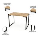 Ver imagem 3 de Mesa para Computador Escrivaninha Porto 120cm Natura - Fit Mobel