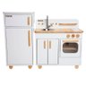 Cozinha Infantil Completa com Geladeira Branca Fabrink - 1