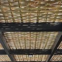 Ver imagem 1 de 6m² De Forro De Bambu Natural Para Pergolado, Gazebo