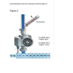 Bomba Circuladora para Água Quente Gp-100cb Latão Inova-220v - 8