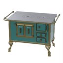 Ver imagem 4 de Fogao a Lenha N 2 Colonial Turquesa Sem Tampa Sd