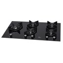 Ver imagem 3 de Fogão Cooktop Fischer 5Q TC Infinity Duo Blaze Gás Mesa Vidro 31800