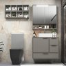 Conjunto para Banheiro Modulado 803 80cm 100% Mdf Bp Prime Yescasa - 1