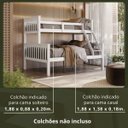 Ver imagem 2 de Cama Beliche Woodstore Casal e Solteiro em Madeira