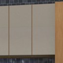 Ver imagem 2 de Armario Aereo 2p Vidro 80 Cm Mdp Maxxi G765 Canela Kappesberg