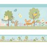 Faixa Decorativa Infantil Bichinhos na Floresta- Kit 2 unidades - 1