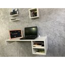 Ver imagem 2 de Escrivaninha Suspensa Paris - 100% Mdf Premium