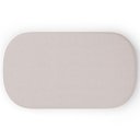 Ver imagem 6 de Puff Decorativo Orgânico para Living Quarto 100cm Doha W01 Linho Bege - Lyam Decor