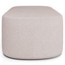 Ver imagem 7 de Puff Decorativo Orgânico para Living Quarto 100cm Doha W01 Linho Bege - Lyam Decor