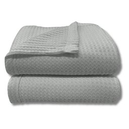 Manta Infantil 0,76x1,02 Termo Cubes Cinza - 1