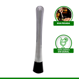 Macerador Socador de Caipirinha para Drinks e Cozinha Inox - 2