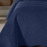 Kit Colcha Buettner Casal s/costura Matelassê Turim 3pçs Metrópole Azul - 3