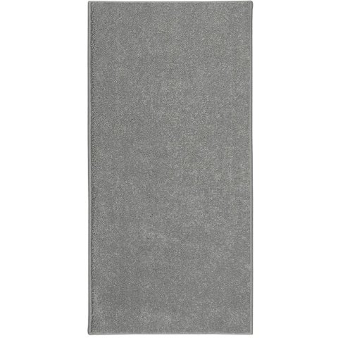 Tapete para Quarto Ecletik Cinza Claro 0,50x1,00 São Carlos