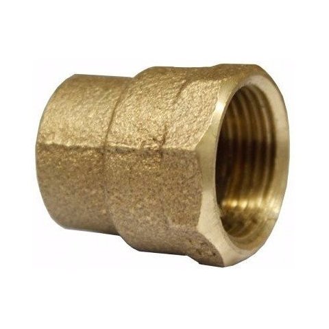 Conector Latão Fêmea Bronze B 22X3/4 Rf 22X3/4 Ramo SEM ANEL DE SOLDA
