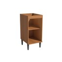 Ver imagem 2 de Balcão de Cozinha Linna T720 C/ 1 Porta S/ Tampo 40cm Canela/grafite - Kappesberg