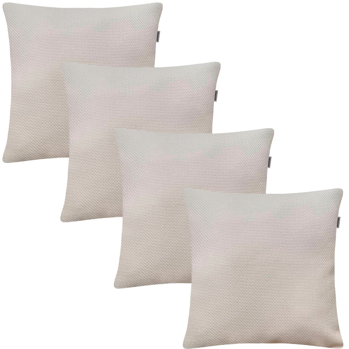 Kit 4 Capas de Almofadas Linho Lincoln 45x45cm Escolha a Cor:off White