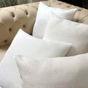 Ver imagem 4 de Kit 4 Capas de Almofadas Linho Lincoln 45x45cm Escolha a Cor:off White