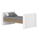Ver imagem 6 de Quarto de Bebê Completo Aconchego 4 Portas 2 Gavetas com Vidro Branco/jequitibá - Henn