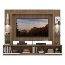 Ver imagem 4 de Estante Tv 65" Com Leds Berlim Multimóveis V3392 Madeirada/Branca Madeirado/Branco