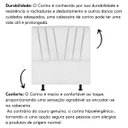 Ver imagem 5 de Cabeceira Casal Queen Size Cama Estofada 160 Cm Antonella Corino:branco