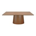 Ver imagem 3 de Mesa de Jantar Roma Retangular 220x90cm - Amêndoa - Tampo 220x90cm Laminado Cinamomo