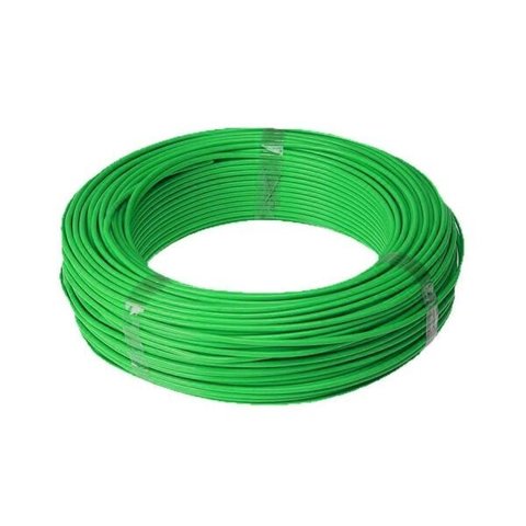 Fio Cabo Flexivel 6,0mm 750v 100m Elétrico Corfio Certificado - Verde