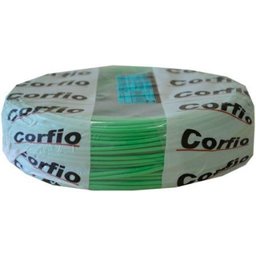 Fio Cabo Flexivel 6,0mm 750v 100m Elétrico Corfio Certificado - Verde - 2