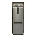 Ver imagem 4 de Porta-Geladeira Madesa Lux 1 Porta Basculante Rustic/Branco Veludo