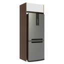 Ver imagem 6 de Porta-Geladeira Madesa Lux 1 Porta Basculante Rustic/Branco Veludo