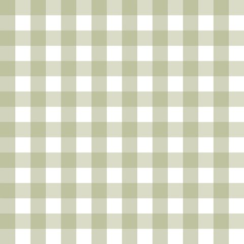 Papel de Parede Doce Estilo Xadrez Verde 82298