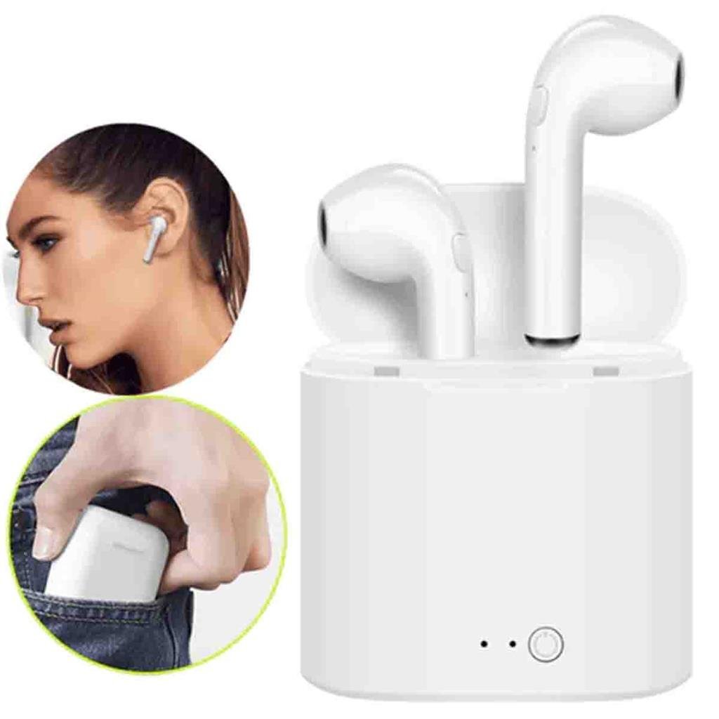 Fone De Ouvido Bluetooth I7 Tws In-ear Sem Fio Recarregável - 1