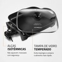 Ver imagem 6 de Panela Elétrica Mondial Multicook Premium 1200w 220v Preto - Pe-49-rc