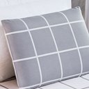 Ver imagem 3 de Jogo de Lençol Cama Solteiro 2 Peças Micropercal 200 Fios Austin:cinza