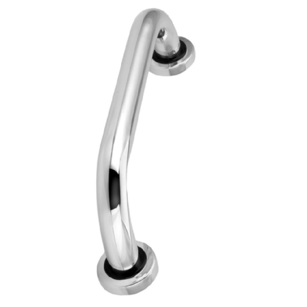 Barra de Apoio para Banheiro 30cm em Aço Inox NBR 9050 - 1392 - FURKIN BARRA DE APOIO 30CM INOX NBR  - 2