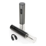 Kit Abridor de Vinho Elétrico 3 em 1 Aço Inox Portátil 4 Pçs - 4