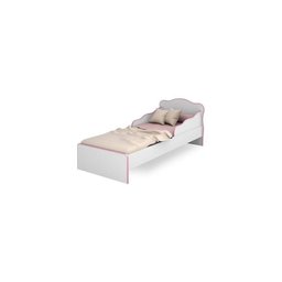 Mini Cama Juvenil Doce Sonho Qmovi 11300 Rosa/Branco - 2