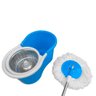 Balde Spin Mop 360 Centrifuga 2 Esfregão Cesto Inox Azul - 3