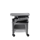 Ver imagem 4 de Cadeira Mesa Manicure Cirandinha Bari Cinza - Dompel