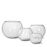 Kit 4 Vasos Aquario Redondo De Vidro 4 Tamanhos Decoração - 1