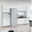 Ver imagem 2 de Armário De Cozinha Completa Top Class 5 Peças Com 10 Portas Branco