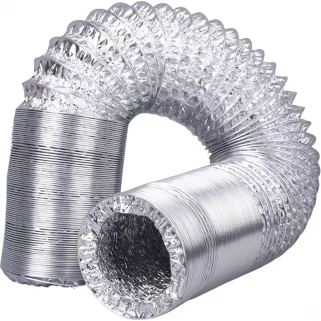 TUBO FLEXIVEL DE ALUMINIO WDS 16 POLEGADAS 406.4MM X 10MT - 5