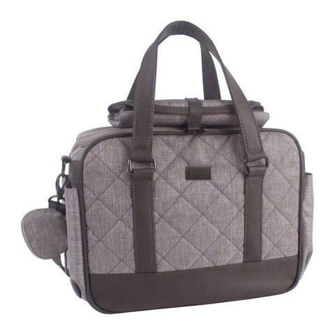Bolsa maternidade Zurich cinza Just Baby